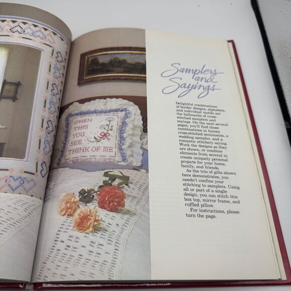 Better Homes & Gardens The Pleasures Of Cross-Stitch Hardcover Book - Picture 4 of 5